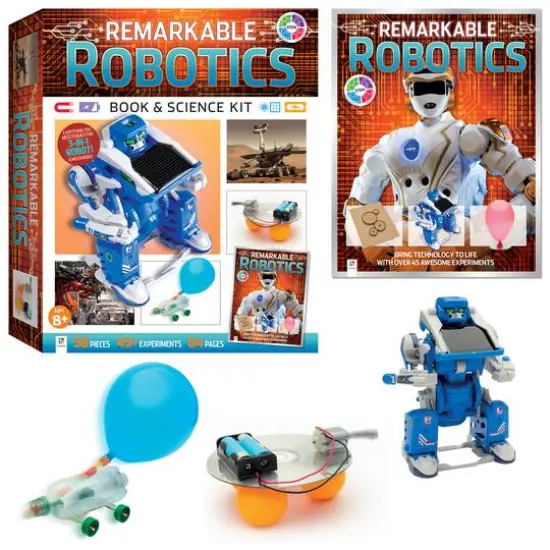 Hinkler Curious Universe&trade; Remarkable Robotics Book & Science Kit {3}