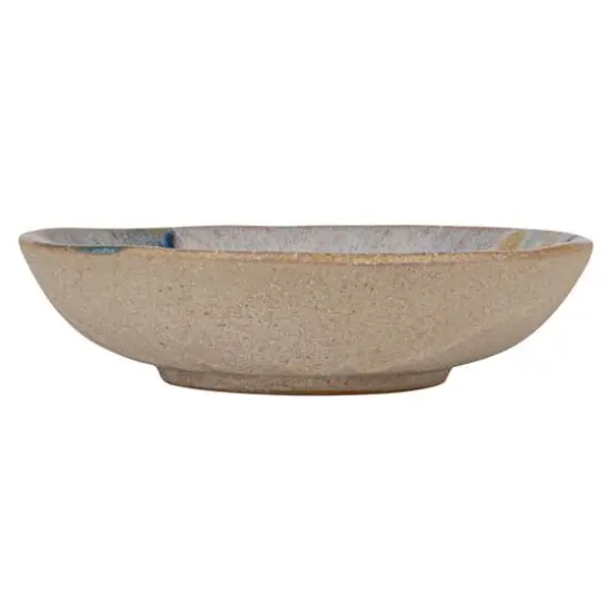 Hello Honey&reg; 7" Multicolor Round Abstract Artistry Stoneware Bowl {6}