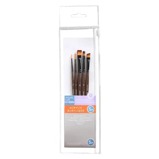 Golden Synthetic Acrylic 5 Piece Brushes by Artist's Loft™ {4}