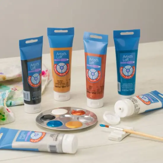 Metallic 6 Color Acrylic Paint Set by Artist's Loft&trade; {8}