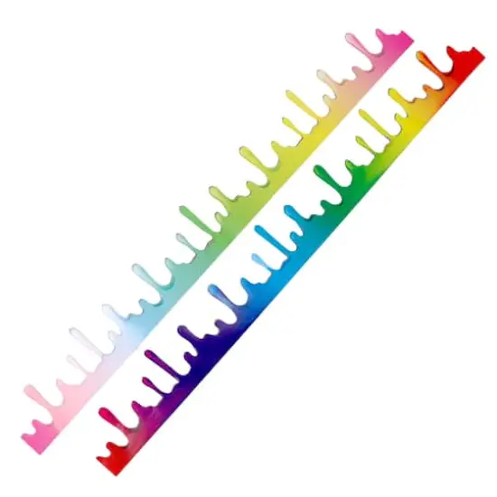 Panoramic Paint Drip Die Cut Stickers by Recollections&trade; {4}