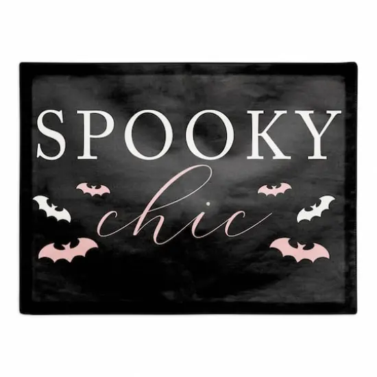Spooky Chic Polyester Twill Placemat {1}
