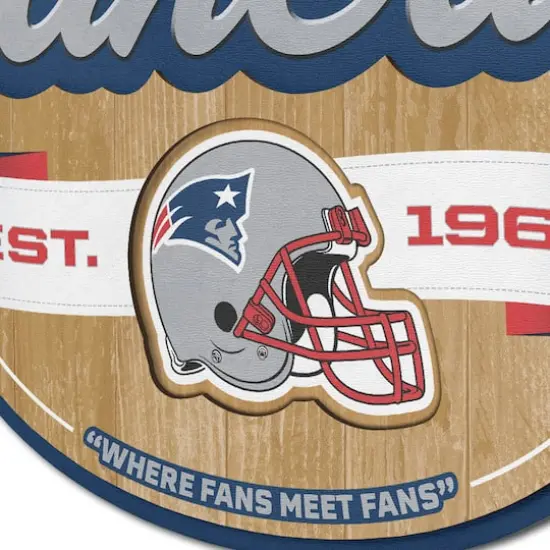 NFL Fan Cave Sign New England Patriots {5}
