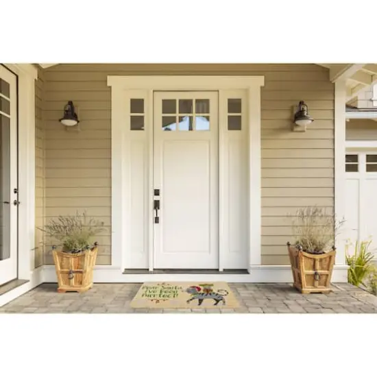DII&reg; Dear Santa, I've Been Purrfect Doormat {5}