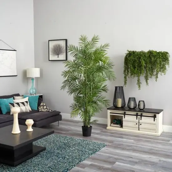 6ft. Potted Areca Silk Palm Tree {9}