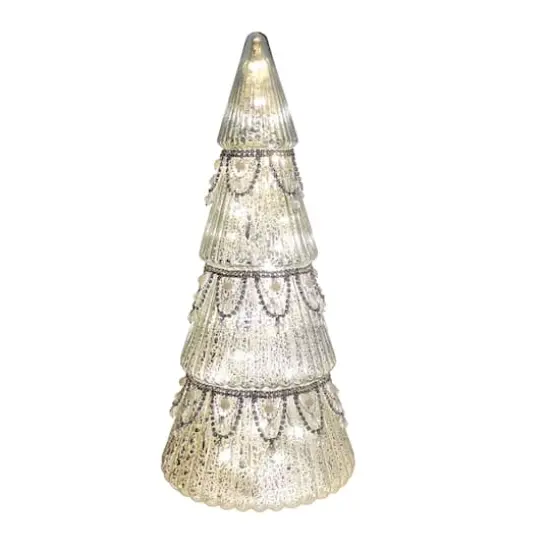 LED Glass Crystal Tree Tabletop D&eacute;cor by Ashland&reg; Blue {3}