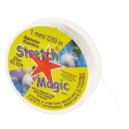 Stretch Magic&reg; Clear Bead & Jewelry Cord, 1mm {1}