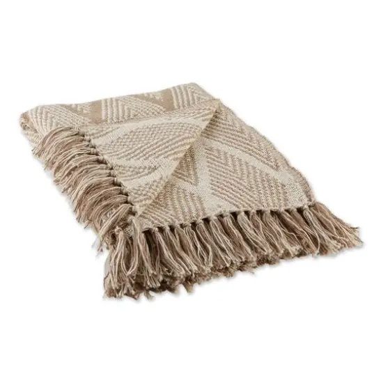 DII&reg; Natural Tone Multi Diamond Throw {1}