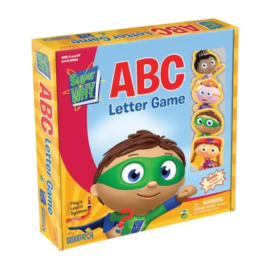 Super WHY ABC Letter Game {1}
