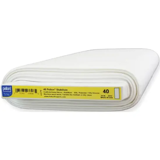 Pellon&reg; White Sew-In Medium Weight Stabilizer, 20'' x 30yd. {1}