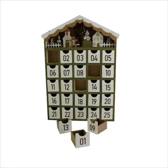 14.75" Gingerbread Advent Calendar by Ashland&reg; {3}