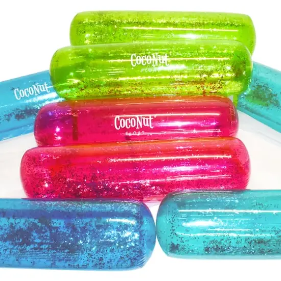 CocoNut Float 4ft. Aqua Glitter Hammock Pool Lounger {5}