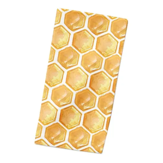 Painted Honeycomb 10" x 10" Cotton Twill Napkin {3}