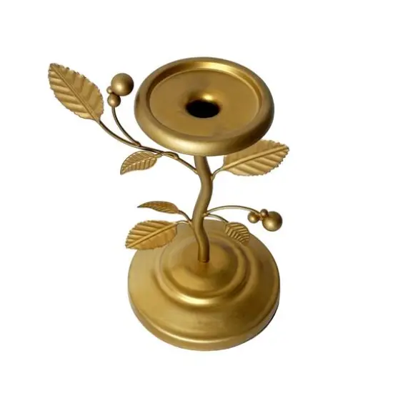 Gold Leaf Candle Holder by Ashland&reg; {3}