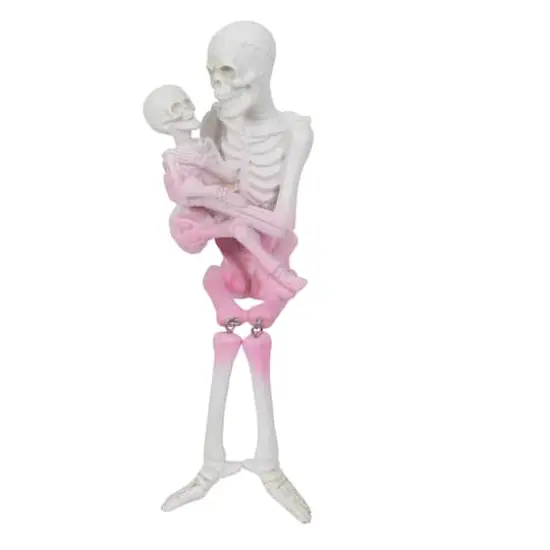 9.25" Hugging Skeleton Family Tabletop D&eacute;cor by Ashland&reg; {1}