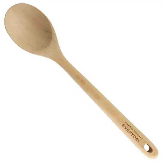 Martha Stewart Everyday Beech Wood Cooking Utensil Spoon {1}