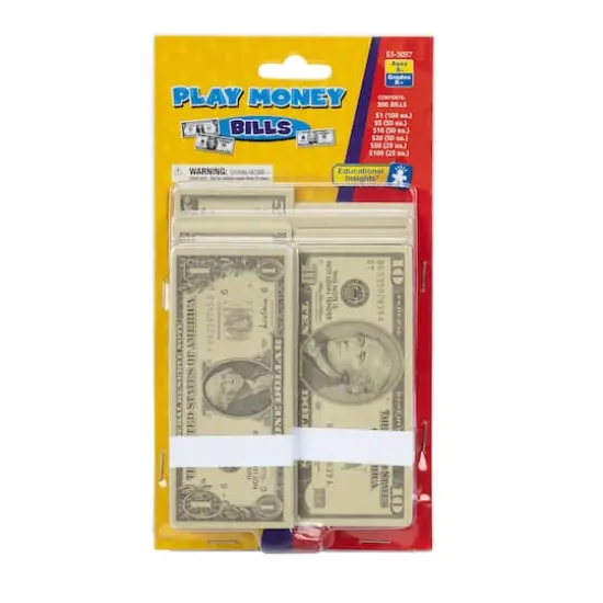 Educational Insights Play Money, Bills {1}