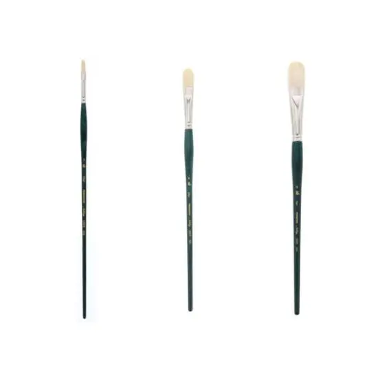 Princeton&trade; Ashley&trade; Natural Bristle Long Handle Filbert Brush {1}