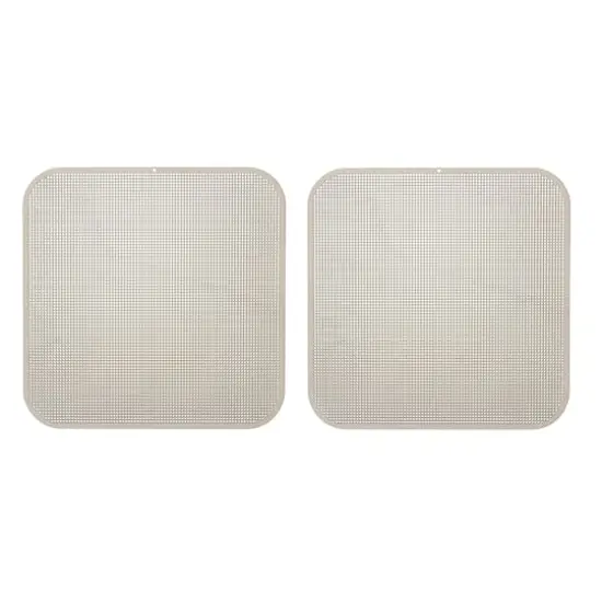 8" Square Cross Stitch Wood Canvas, 2ct. by Loops & Threads&reg; {1}