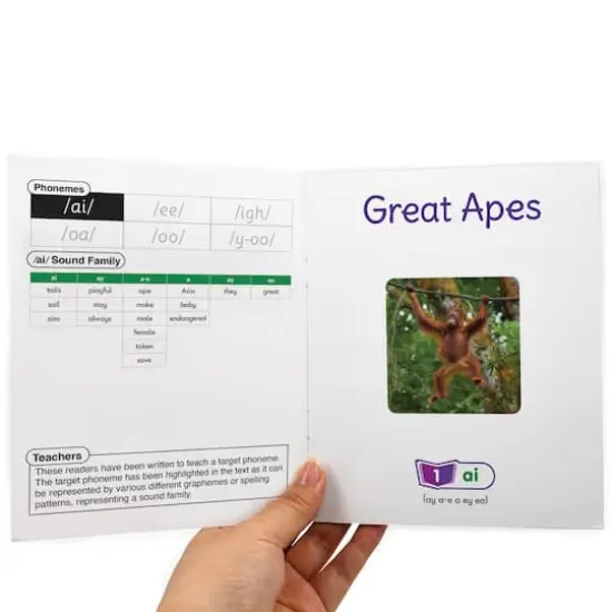 Junior Learning&reg; Decodable Readers Sound Families Long Vowels Non-Fiction Phase 5.5 {3}