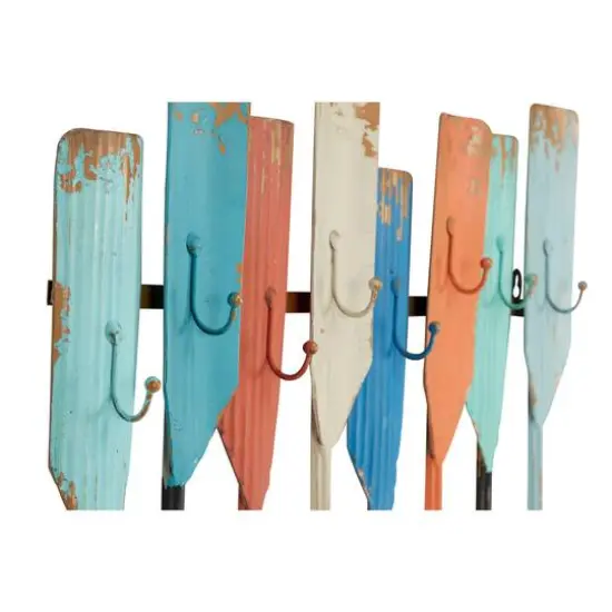 Multicolor Iron Coastal Wall Hook {5}