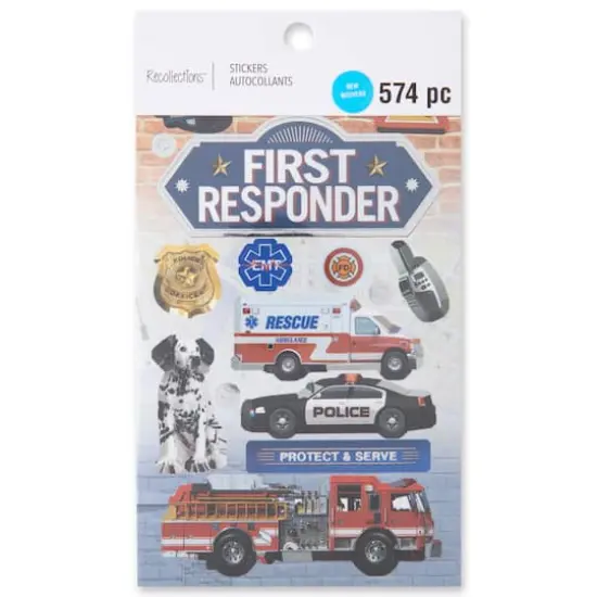 First Responder Stickers by Recollections&trade; {8}