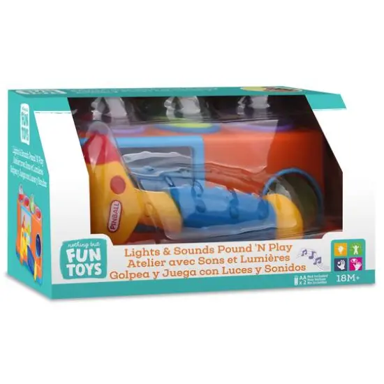 Nothing But Fun Toys Lights & Sounds Pound 'N Play {6}