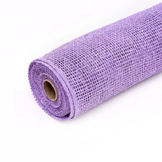 21" x 5yd. Purple Poly Burlap Mesh by Celebrate It&trade; {4}