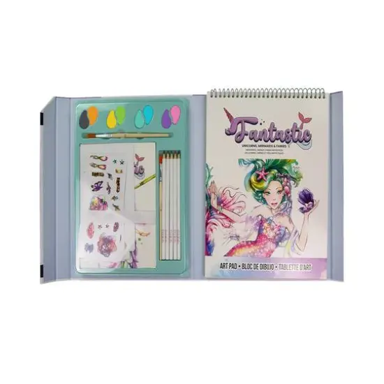 Style Me Up! Fantastic Unicorn, Mermaids & Fairies Watercolor Paint Kit {3}