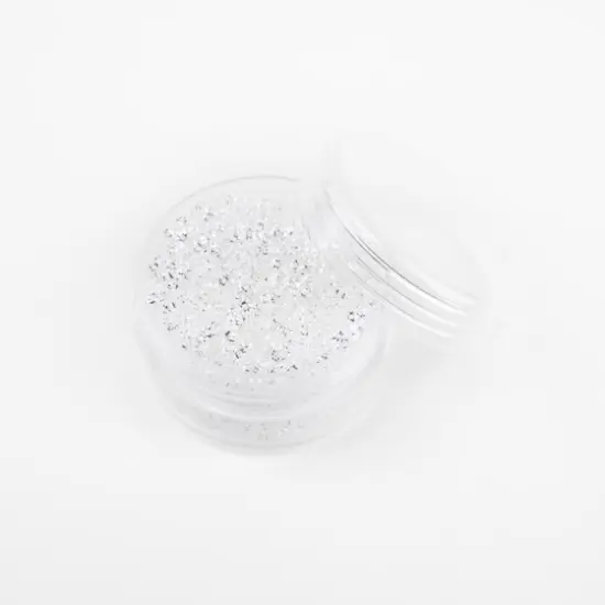 1.2mm Glass Micro Rhinestones by Bead Landing&trade;, 0.7oz. Clear {4}