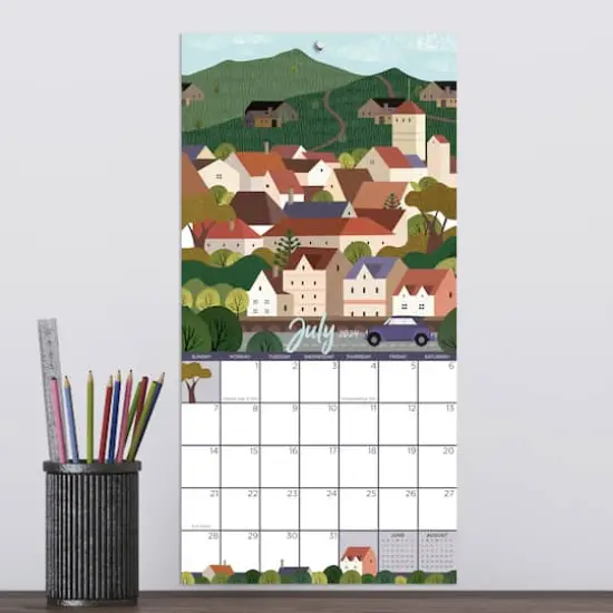 TF Publishing 2024 Folk Love Mini Calendar {5}