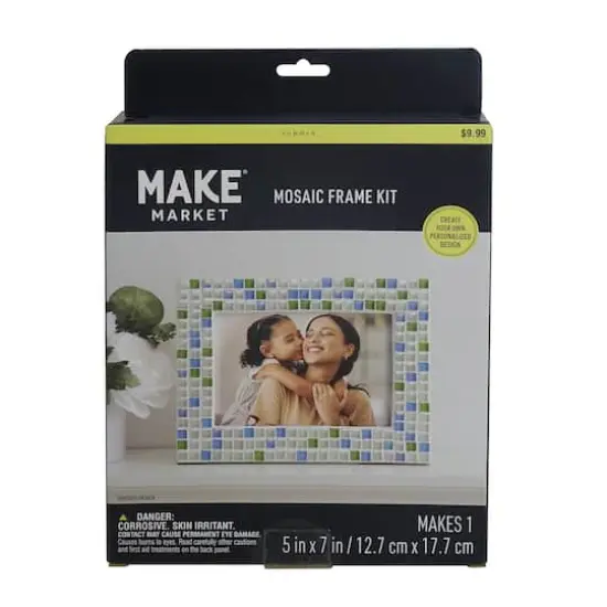 5" x 7" Iridescent Mosaic Frame Kit by Make Market&reg; {1}
