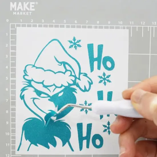 Glitter Permanent Vinyl by Make Market&reg; Turquoise {4}