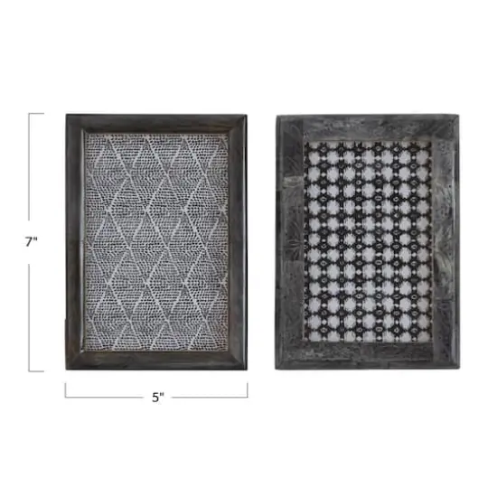 Hello Honey&reg; 2 Pack Black 5" x 7" Photo Frame {1}