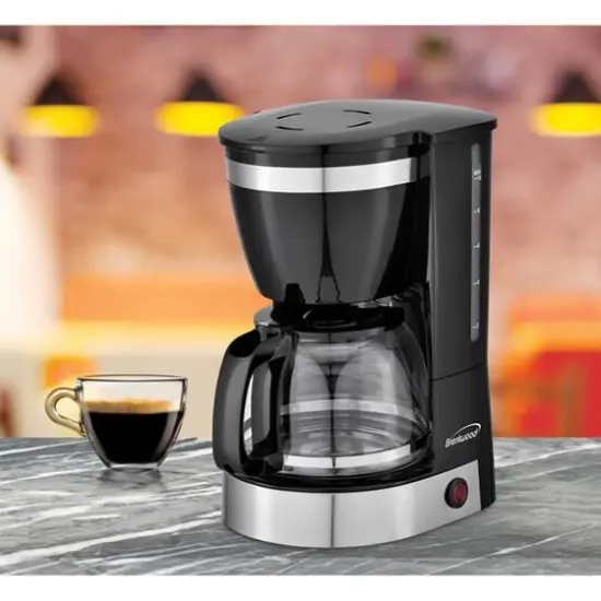 Brentwood 12-Cup Black Coffee Maker {10}