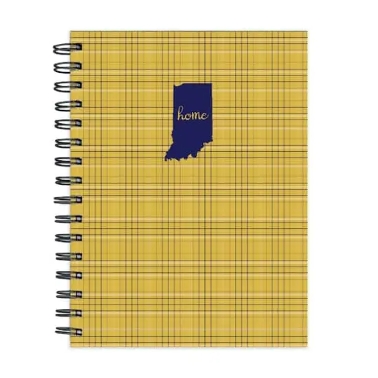 TF Publishing Indiana Golden Plaid Journal {1}
