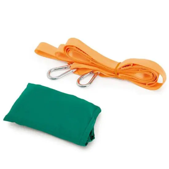 Hape Nature Fun Pocket Swing Green Kid's Portable Hammock {1}