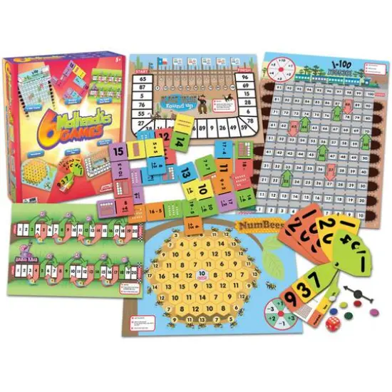 Junior Learning&reg; Mathematics 6 Games Set {3}
