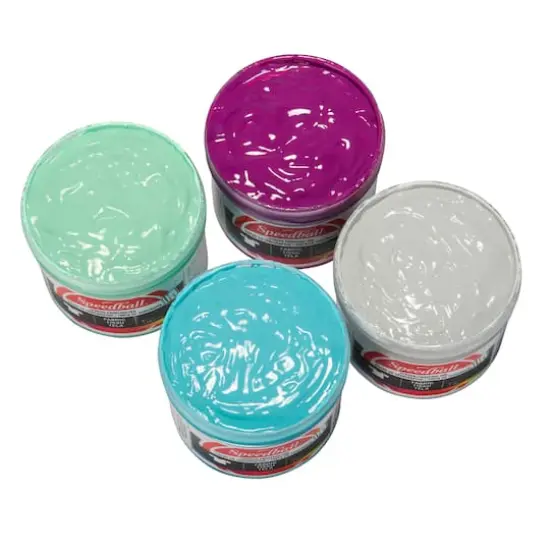 Speedball&reg; Energy Surge Fabric Screen Printing Ink Set, 4 oz. {3}