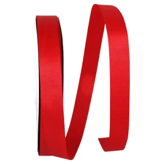 Reliant 7/8" x 100yd. Grosgrain Allure Ribbon Red {1}