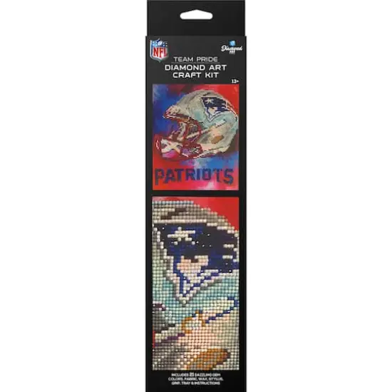 Diamond Art Intermediate NFL New England Patriots Kit {3}