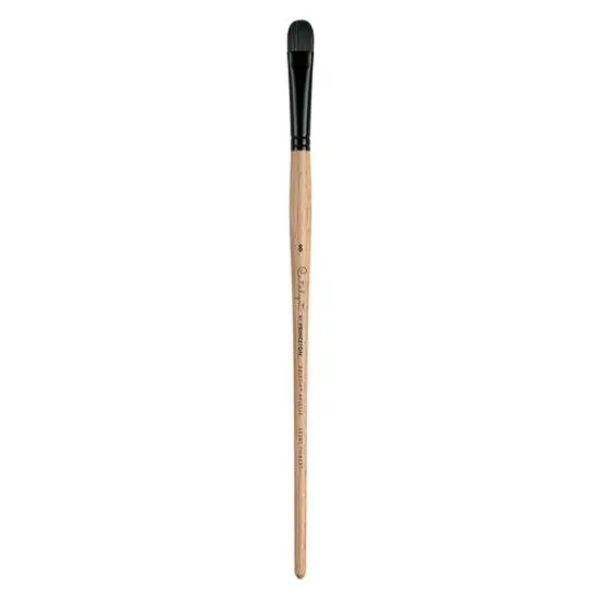 Princeton&trade; Catalyst&trade; Polytip&trade; Long Handle Bristle Short Filbert Brush {1}
