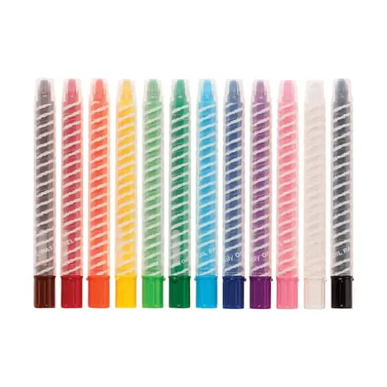 OOLY Twisty Stix Easy Twist Up Barrel Oil Pastels, 12ct. {3}