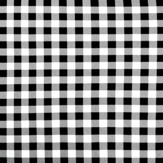 White & Black Buffalo Check Cotton Fabric Mini Bolt by Loops & Threads&reg; {1}
