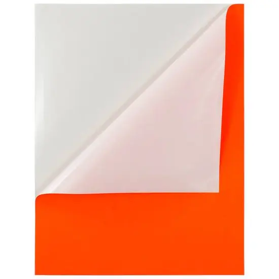 JAM Paper Shipping Labels, 8.5" x 11" Neon Deep Red {5}