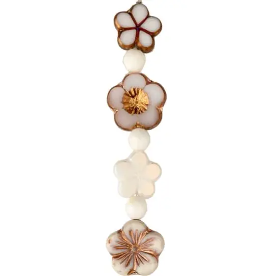 Winter Garden Czech Glass Flower Bead Mix by Bead Landing&trade; {1}