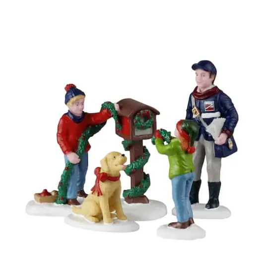 Lemax&reg; Caddington Village Mailbox Decorating {1}