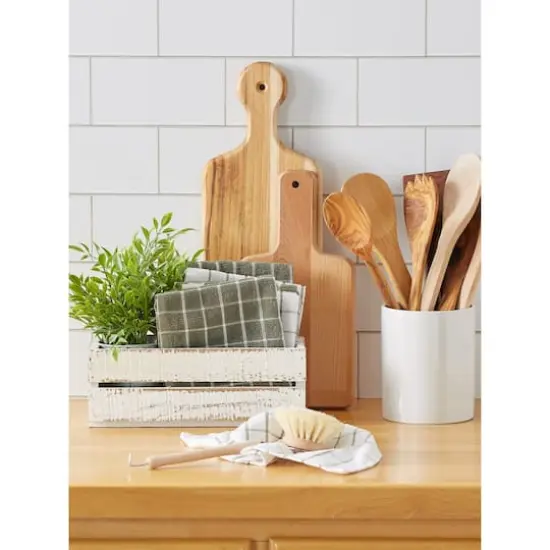 Artichoke Combo Windowpane Dishcloth, 6ct. {6}