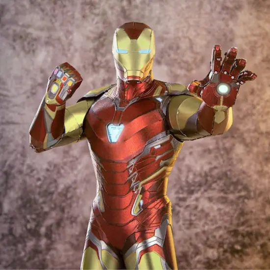 Metal Earth&reg; Premium Series Iron Man Mark LXXXV Steel Model Kit {4}