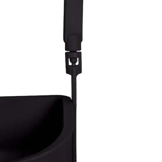 Bath Bliss 2 Way Convertible Shower Caddy Matte Black {9}